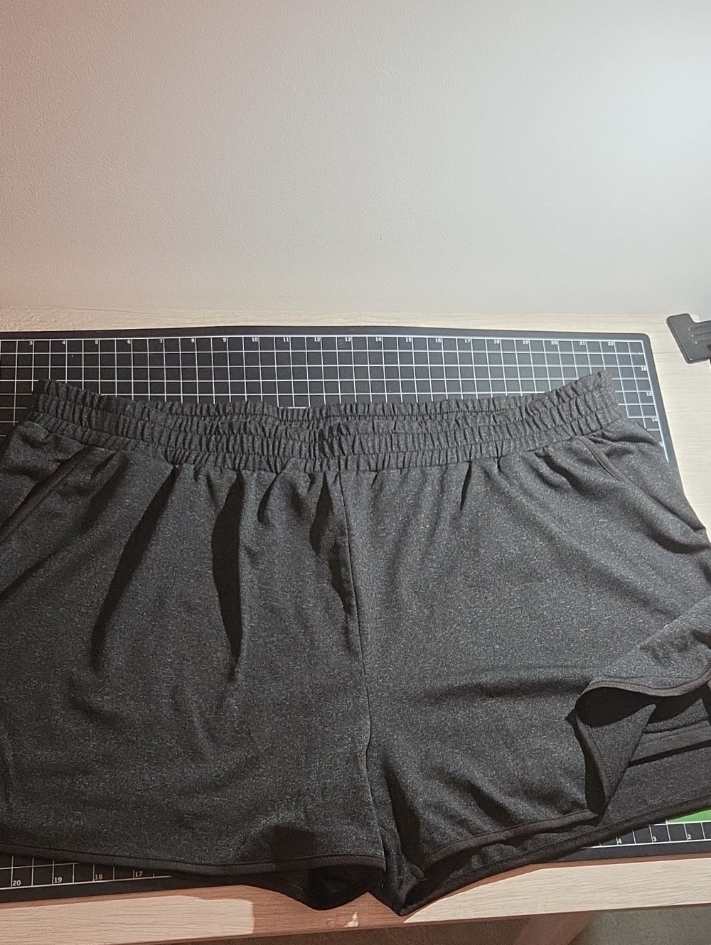 Women's Black Athletic Shorts
